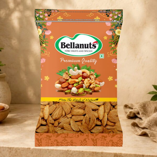 BELLANUTS Irani Mamra Almond XXX  Premium Quality