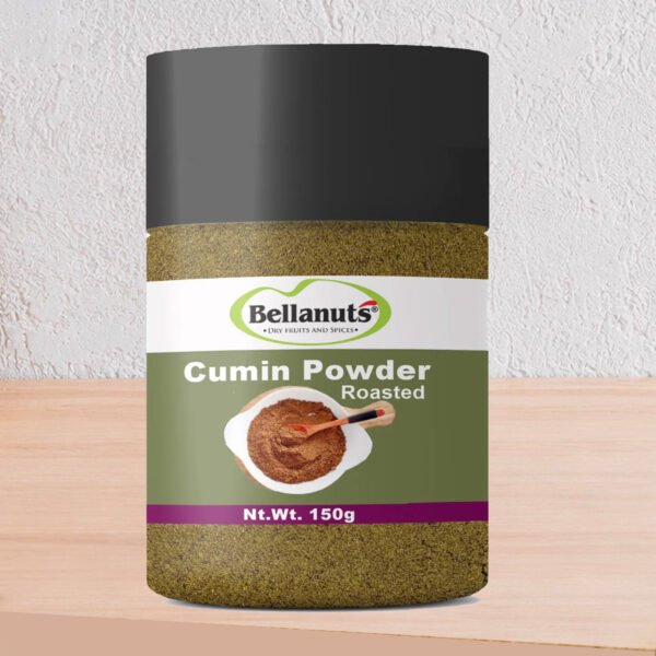 Bellanuts Roasted Cumin Powder, 150g, Bhuna Jeera Powder for Indian Cooking