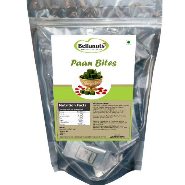 Bellanuts Paan Bites I  freeze dried paan bites first time in India