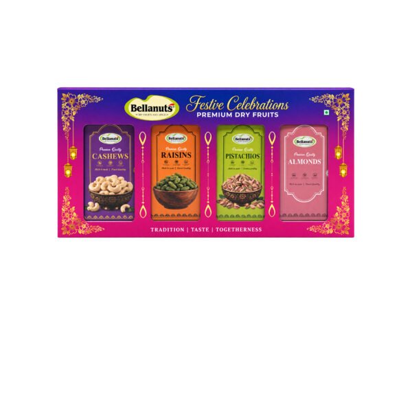 Bellanuts New Launch Dry Fruits Gift Pack Hamper